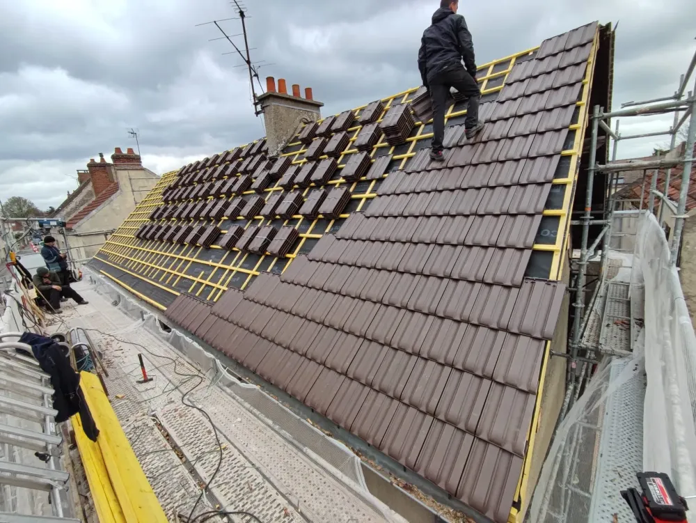 Réparation de toiture à Saint-Germain-sur-Morin